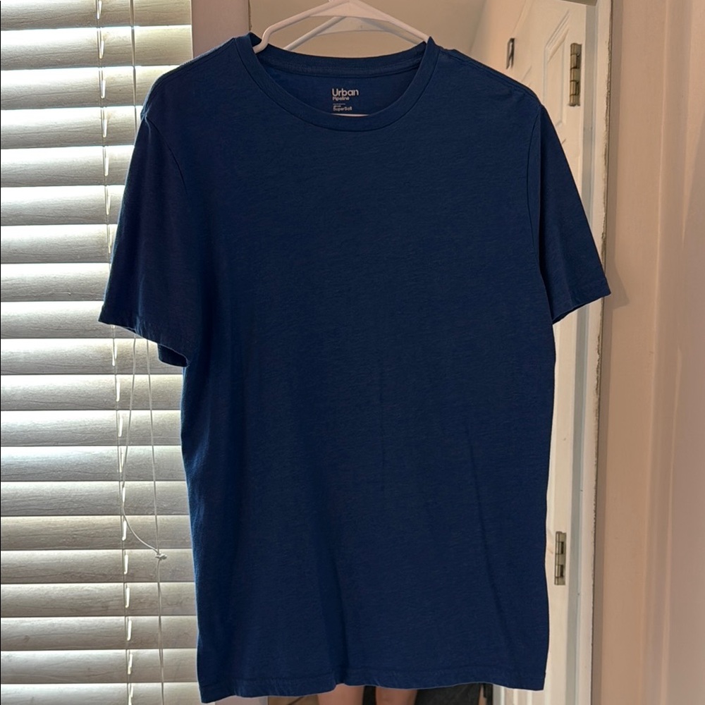 Urban Pipeline Men's Blue Short Sleeve Tee